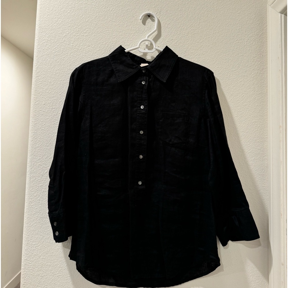 J. Crew Linen Top